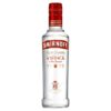 Smirnoff Vodka 350ml, triple distilled and 10 times filtered for a smooth, clean taste. Perfect for cocktails, mixers, or sipping neat, it’s a versatile choice for any occasion.