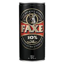 Faxe 1000ml – bold Danish beer with rich malty flavors, a smooth finish, and iconic 1-litre can