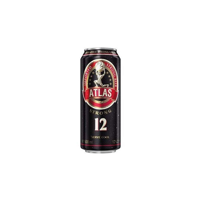Atlas 12% 500ml naturally brewed strong beer made from pure water, subtle malts and flavourful hops: powerful, rich and round.