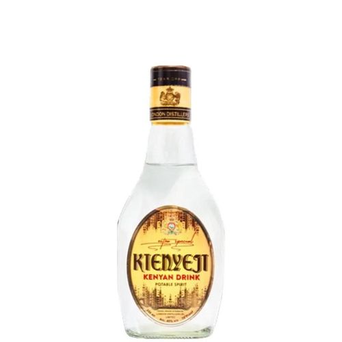 Kienyeji Kenyan Drink Spirit 250ml. About this drink. Kienyeji Kenyan Drink Spirit is a Kenyan Potable Spirit that contains 40% ABV