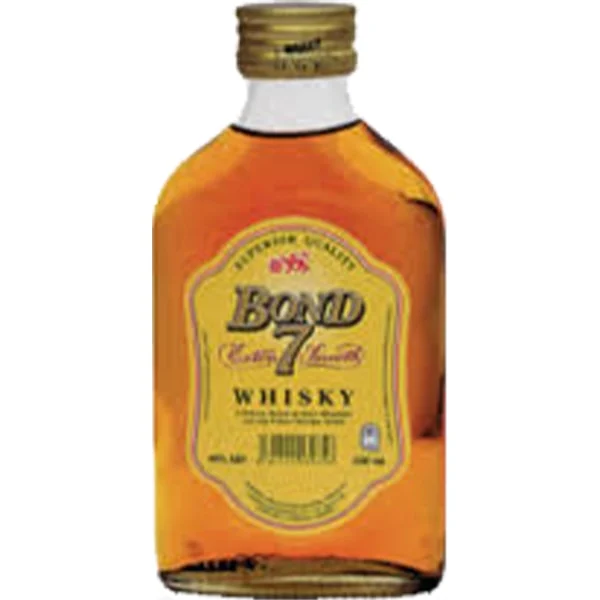 Bond 7 350ml is a refreshing beverage available in various fruity flavors like lemon, orange, and tropical. With a smooth taste and 5-7% ABV