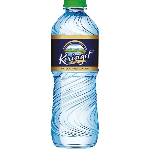 Keringet 500ml, pure natural spring water known for its clean taste and crisp texture. Perfect for hydration on the go.Stay refreshed.