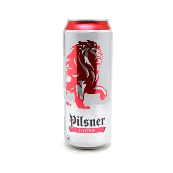 Pilsner Lager Beer 500ml is a crisp, full-bodied European-style lager with a balanced malt sweetness and bold hop bitterness. it has a 4.7%Abv